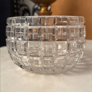 Elegant Vintage Crystal Bowl